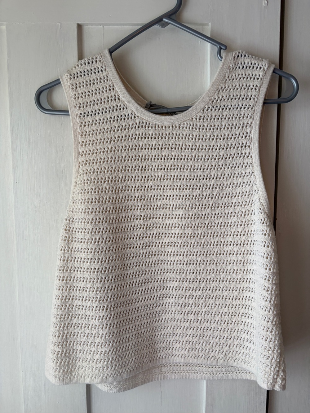 Everlane crochet tank